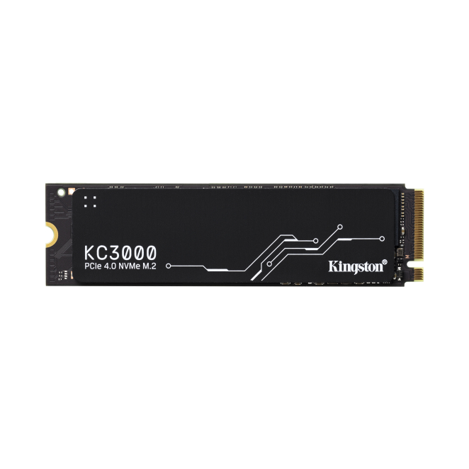 Kingston SSD NVMe 512G Alta Velocidad Disco duro Kingston Technology 512G KC3000 M.2 2280 NVMe SSD, SKU SKC3000S/512G, alta velocidad y gran capacidad