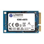 Imagen del disco SSD KC600 mSATA 512 GB de Kingston Technology, modelo SKC600MS/512G, con alto rendimiento y velocidad SATA3