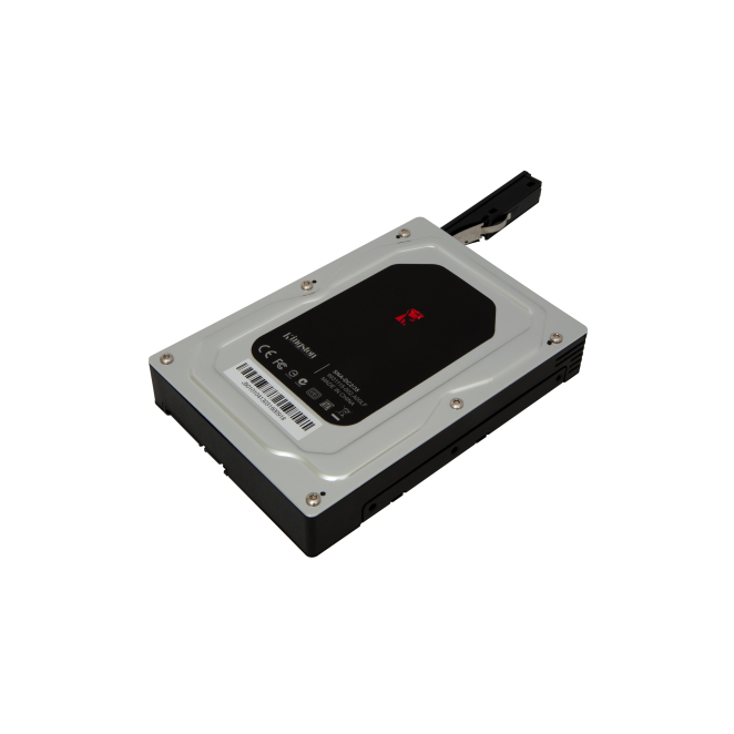 Kingston Technology funda SATA universal para disco duro Kingston Technology funda universal para convertir discos duros SATA de 2.5 a 3.5 pulgadas, SKU SNA-DC2/35