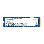Imagen del SSD NVMe Kingston Technology 2000G NV3 M.2 2280 con capacidades rápidas de lectura y escritura, modelo SNV3S/2000G