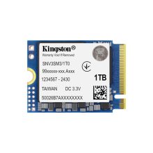 Disco duro Kingston Technology NV3 M.2 2230 NVMe SSD de 1000GB, SKU SNV3SM3/1T0