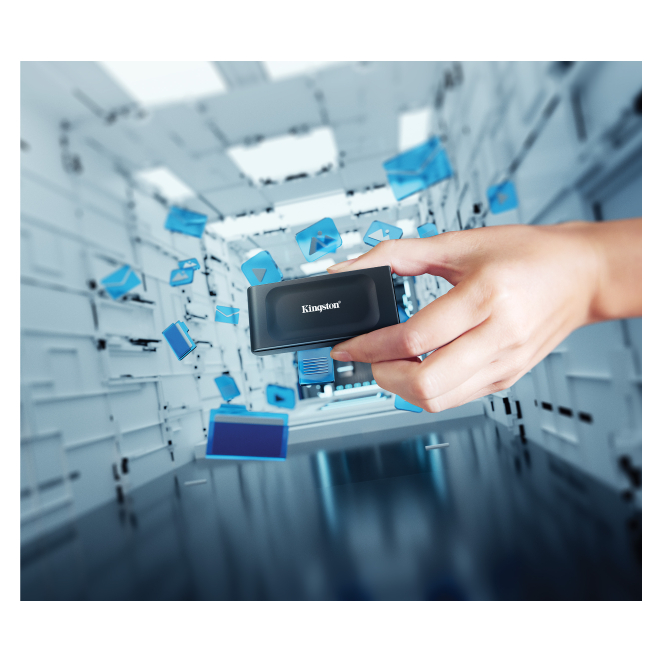 Kingston Technology 2TB SSD externo XS1000 USB 3.2 Gen 2 4 Razones para comprar Kingston Technology 2TB SSD externo XS1000 USB 3.2 Gen 2