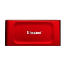 Kingston Technology 2TB SSD XS1000 externo, USB 3.2 Gen 2, modelo SXS1000R/2000G, en color rojo