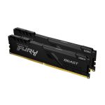 Kingston FURY Beast 32GB 3200MT/s DDR4 CL16 DIMM (Kit de 2) memoria RAM negra, SKU KF432C16BB1K2/32