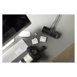 Estación de acoplamiento USB-C 3.2 Gen2 Kingston Technology Workflow con lector de tarjetas SD UHS-II de doble ranura - SKU: WFS-S