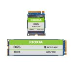 Unidad de estado sólido Kioxia KBG50ZNS1T02 de 1,02 TB con interfaz M.2 PCI Express 4.0 NVMe y tecnología BiCS FLASH TLC