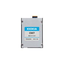 Vista del Kioxia CM7-V de 3.2 TB E3.S con interfaz PCI Express 5.0 NVMe y tecnología BiCS FLASH TLC, SKU KCM7XVJE3T20