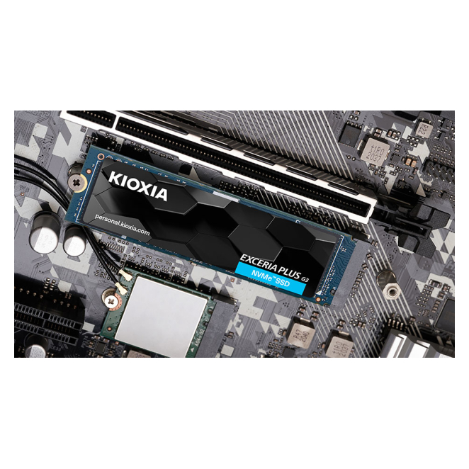 Kioxia Exceria Plus G3 2 TB M.2 PCI Express 4.0 NVMe BiCS FLASH TLC 1 SSD Kioxia Exceria Plus G3 2 TB