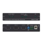 Interruptor de video HDMI Kramer Electronics VS-211H2, compatible con resoluciones 4K y características avanzadas - SKU 20-80353090