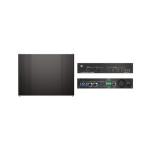 Vista del conmutador de cableado Kramer Electronics SWT3-41-U-T modelo 20-80590090 con capacidad 4x1 y puerto USB.