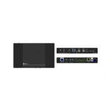 Kramer Electronics EXT3-21-XR-TR, un transmisor y receptor de consola en color negro, SKU 50-80584090, ideal para cableado avanzado