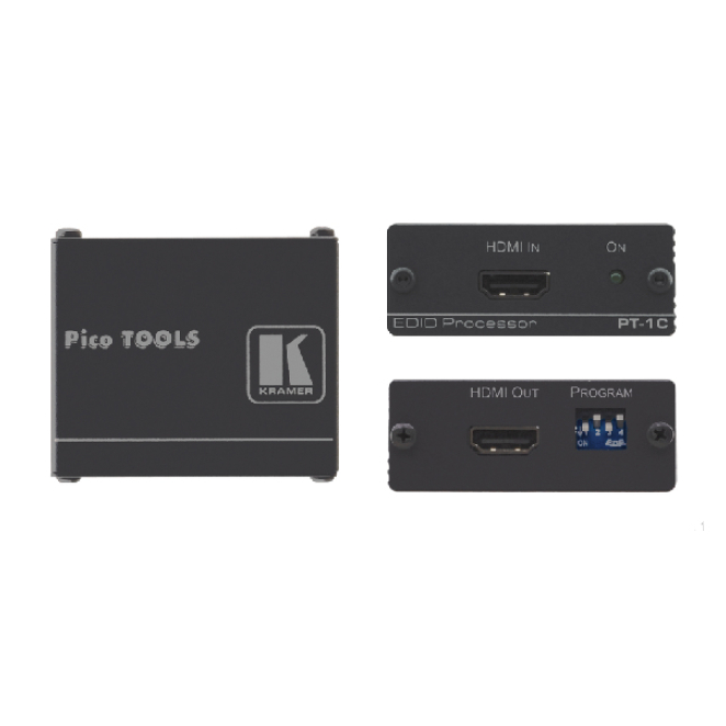 Kramer Electronics adaptador con resolución 1920 x 1080 Adaptador Kramer Electronics PT-1C con resolución 1920 x 1080 pixeles, SKU 60-80223099. Ideal para cableado eficiente.