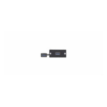 Toma de corriente Kramer Electronics modelo WU3-AA(B) de color negro, SKU 80-020699. Ideal para instalaciones de cableado.