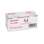 Cartucho de tóner magenta original KYOCERA TK-5240M para impresoras, SKU 1T02R7BNL0, ideal para obtener impresiones nítidas y vibrantes.