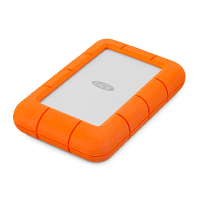 LaCie Rugged Mini disco duro externo 1 TB 5400 RPM 2.5″ Micro-USB B 3.2 Gen 1 (3.1 Gen 1) Naranja, Plata 1 LaCie Rugged Mini disco duro externo 1 TB 5400 RPM 2.5''