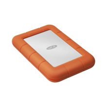 LaCie Rugged Mini disco duro externo de 4 TB con velocidad de 5400 RPM, micro-USB B 3.2 Gen 1, color naranja, SKU 9000633