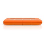 LaCie Rugged Mini disco duro externo de 4 TB con velocidad de 5400 RPM, micro-USB B 3.2 Gen 1, color naranja, SKU 9000633