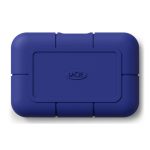 Imagen del disco duro SSD LaCie Rugged Pro con Thunderbolt, 4 TB de capacidad, color azul, modelo STNA4000400