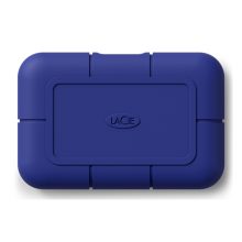 Imagen del disco duro SSD LaCie Rugged Pro con Thunderbolt, 4 TB de capacidad, color azul, modelo STNA4000400