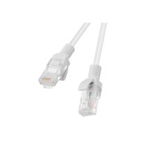 Imagen del cable de red Lanberg de 5 metros, color gris, categoría Cat5e U/UTP con SKU PCU5-10CC-0500-S