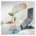 Leitz Ergo Cosy soporte para ordenador portátil gris, adecuado para portátiles de hasta 17 pulgadas, SKU 64260089