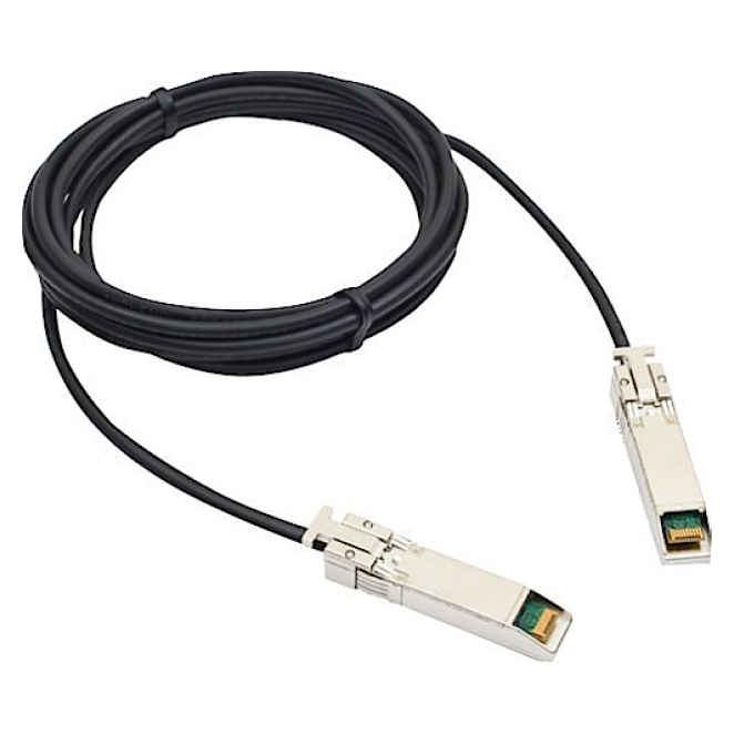 Lenovo cable de fibra óptica e InfiniBand de 0.5 metros SFP+ Cable de fibra óptica e InfiniBand de 0.5 metros SFP+ de Lenovo, SKU 00D6288, ideal para centros de datos.