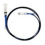 Cable de fibra óptica e InfiniBand Lenovo 3m Mellanox QSFP híbrido a SFP+, colores negro y azul, SKU 00KF013