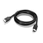 Cable HDMI de 2 metros Lenovo, versión 2.0, tipo A estándar, color negro, SKU 0B47070