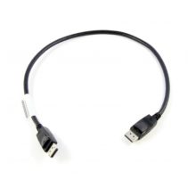 Cable de 0.5 metros DisplayPort negro de Lenovo, modelo 0B47396