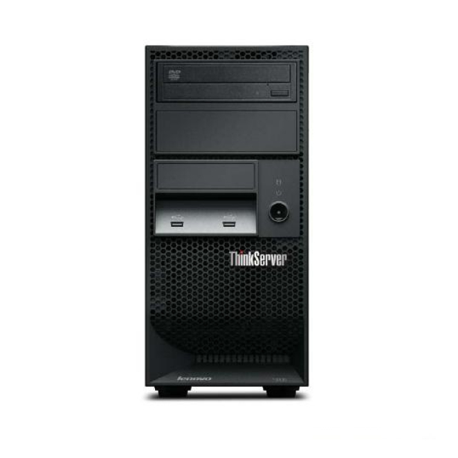 Lenovo 110570u Lenovo ThinkServer TS130 servidor torre, Intel Xeon E3 V2 E3-1225V2 a 3,2 GHz, 1 TB de almacenamiento, 4 GB DDR3-SDRAM, 280 W, Windows Server 2008, 110570U