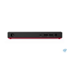 Lenovo ThinkCentre M90n-1 Nano Mini PC negro con procesador Intel Core i5-8265U, 8 GB de RAM DDR4, 256 GB de almacenamiento SSD, y Windows 10 Pro. SKU: 11AD002DSP