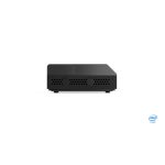 Ordenador mini PC de sobremesa Lenovo ThinkCentre M90n-1 Nano, con procesador Intel Core i3-8145U, 4GB de RAM DDR4, disco SSD de 128GB y sistema operativo Windows 10 Pro. SKU: 11AH000WSP