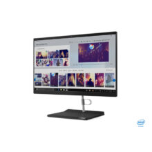 Ordenador todo en uno Lenovo V50a-24IMB AIO con procesador Intel Core i5-10400T, pantalla de 23.8 pulgadas 1920 x 1080 píxeles, 16 GB de RAM DDR4-SDRAM, 512 GB SSD, Windows 10 Pro, Wi-Fi 5 en color negro. SKU: 11FJA0E7SP.