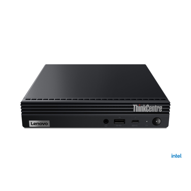 Lenovo ThinkCentre M60e Mini PC con Intel Core i3 y 256 GB SSD Imagen del Lenovo ThinkCentre M60e Mini PC, con procesador Intel Core i3-1005G1, 4 GB DDR4-SDRAM, 256 GB SSD y Windows 11 Pro. SKU: 11LV005ESP