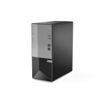PC de sobremesa Lenovo V50t en color negro y plata con procesador Intel Core i5-10400, 8 GB de RAM DDR4, 256 GB SSD y sistema operativo Windows 11 Pro. SKU 11QE006XSP