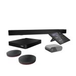Lenovo ThinkSmart Core Full Room Kit, sistema de videoconferencia con cámara de 8 MP y conectividad Ethernet, SKU 11S30003SP