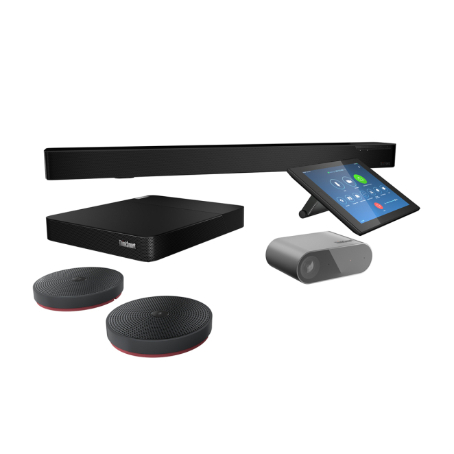 Lenovo ThinkSmart Core Full Room Kit sistema de video conferencia 8 MP Ethernet 3 Contexto de usuario para Lenovo ThinkSmart Core Full Room Kit
