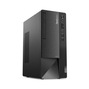 Ordenador de sobremesa Lenovo ThinkCentre neo 50t con procesador Intel Core i7-12700, 16 GB de RAM, 512 GB SSD y Windows 11 Pro en color negro. SKU: 11SE004KSP