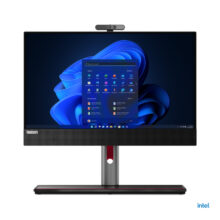 Ordenador todo en uno Lenovo ThinkCentre M70a negro con Intel Core i5, 8 GB de RAM, SSD de 256 GB, pantalla de 21.5 pulgadas y Windows 11 Pro, SKU 11VL003NPB