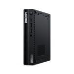 Lenovo ThinkCentre M80q Gen 4 Mini PC en color negro, con procesador Intel Core i7-13700T, 16 GB de RAM DDR5 y almacenamiento SSD de 512 GB, SKU 12E9000GPB