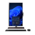 Ordenador Lenovo ThinkCentre M90a Pro Gen 4 todo en uno con procesador Intel Core i7, pantalla de 27 pulgadas con resolución 2560x1440, 16 GB DDR5 RAM, 1 TB SSD, Wi-Fi 6E, y Windows 11 Pro. SKU: 12JM000GSP