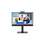 Monitor Lenovo ThinkCentre Tiny-In-One 24 Gen 5 con pantalla LED de 23.8 pulgadas, resolución Full HD 1920x1080 pixeles, pantalla táctil, color negro. SKU: 12NBGAT1EU