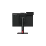 Monitor Lenovo ThinkCentre Tiny-In-One 24 Gen 5 con pantalla LED de 23.8 pulgadas, resolución Full HD 1920x1080 pixeles, pantalla táctil, color negro. SKU: 12NBGAT1EU