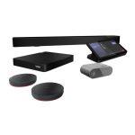Lenovo ThinkSmart Core Full Room Kit, sistema completo de videoconferencia que incluye cámara de 8 MP y conectividad Ethernet, SKU 12QN0001SP