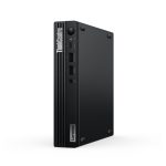 Mini PC Lenovo ThinkCentre M75q Gen 5 con procesador AMD Ryzen 3 8300GE, 8 GB de memoria DDR5-SDRAM y 256 GB SSD, funcionando con Windows 11 Pro, color negro. SKU: 12RQ000VPB