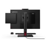 Mini PC Lenovo ThinkCentre M70q Gen 5 con procesador Intel Core i3-14100T, 8 GB de RAM DDR5, SSD de 256 GB, ejecutando Windows 11 Pro, color negro, SKU 12TD000NPB