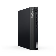Mini PC Lenovo ThinkCentre M70q Gen 5 con procesador Intel Core i3-14100T, 8 GB de RAM DDR5, SSD de 256 GB, ejecutando Windows 11 Pro, color negro, SKU 12TD000NPB