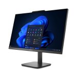 PC todo en uno Lenovo V100 con Intel N100, pantalla de 23.8 pulgadas 1920x1080, 8 GB de RAM, 512 GB SSD, Windows 11 Pro, en color negro. SKU: 13BE000LSP