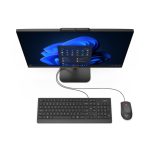 PC todo en uno Lenovo V100 con Intel N100, pantalla de 23.8 pulgadas 1920x1080, 8 GB de RAM, 512 GB SSD, Windows 11 Pro, en color negro. SKU: 13BE000LSP