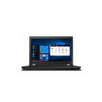 Lenovo ThinkPad P15 Gen 1, estación de trabajo móvil con Intel Core i7-10750H, 16GB DDR4 RAM, 512GB SSD, NVIDIA Quadro T2000, pantalla de 15.6 pulgadas Full HD, Wi-Fi 6, Windows 10 Pro en color negro. SKU: 20ST000BSP